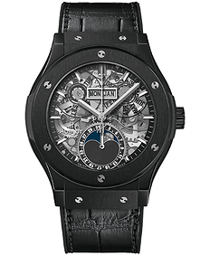 Classic Fusion Aerofusion Moonphase Black Magic / 42mm