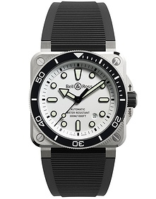 BR-03 Diver White Steel / 42mm