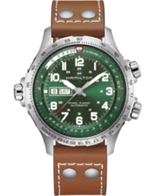 Khaki Aviation X-Wind Day Date / 45mm