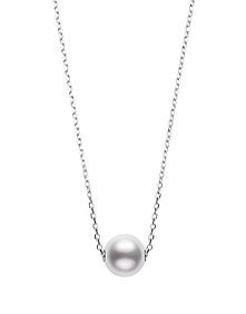 Pearls in Motion White Pearl Pendant White Gold