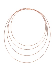 DNA Spring Silver Necklace