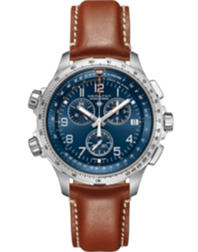 Khaki Aviation X-Wind GMT Chrono Quartz / 46mm