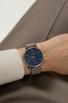 Ladies' watch  NOMOS GLASHÜTTE, Tangente Midnight Blue / 35mm, SKU: 132 | watchphilosophy.co.uk