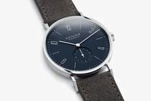 Men's watch / unisex  NOMOS GLASHÜTTE, Tangente 38 Midnight Blue / 37.50mm, SKU: 166 | watchphilosophy.co.uk