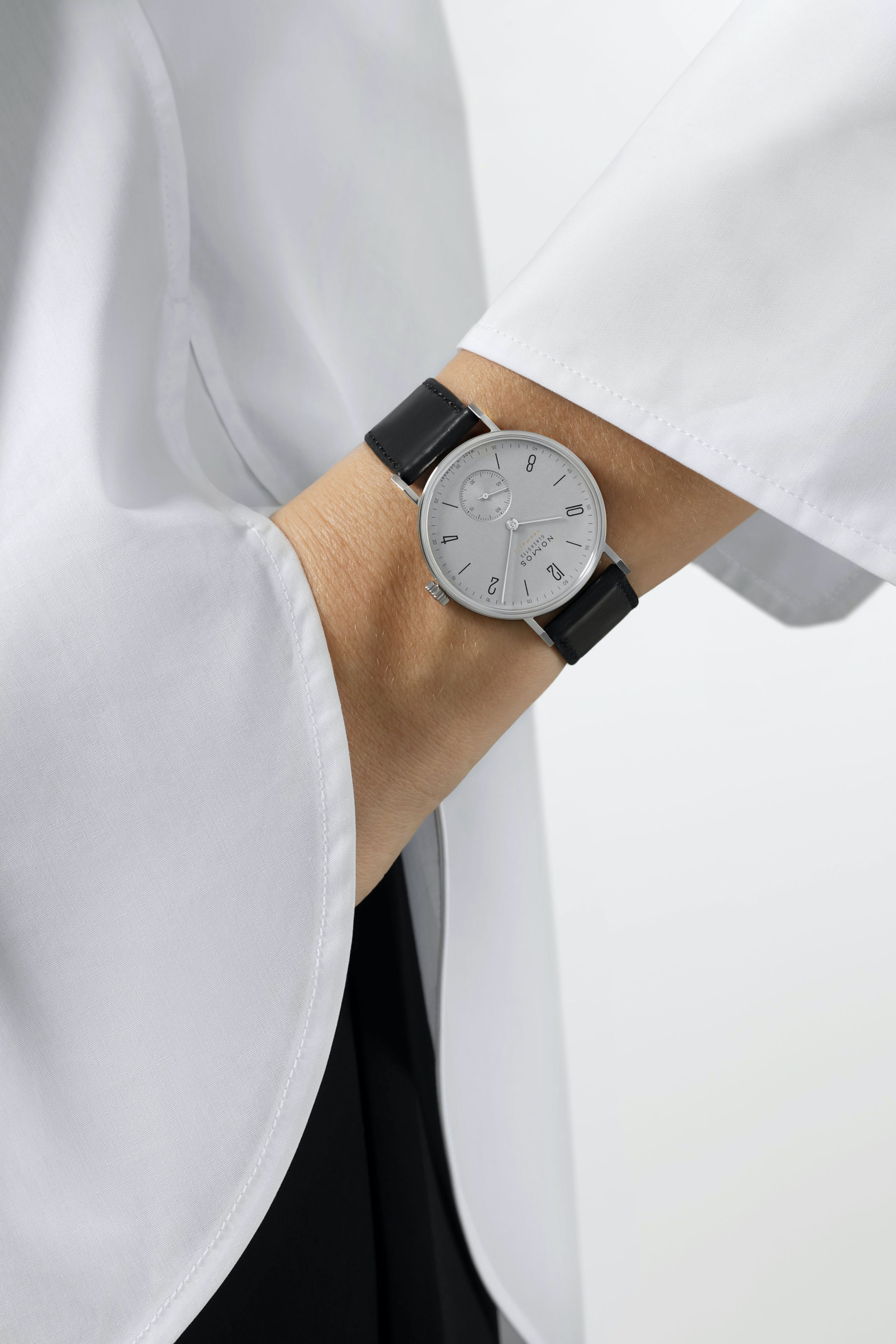 Men's watch / unisex  NOMOS GLASHÜTTE, Tangente Neomatik Platinum Gray / 35mm, SKU: 188 | watchphilosophy.co.uk