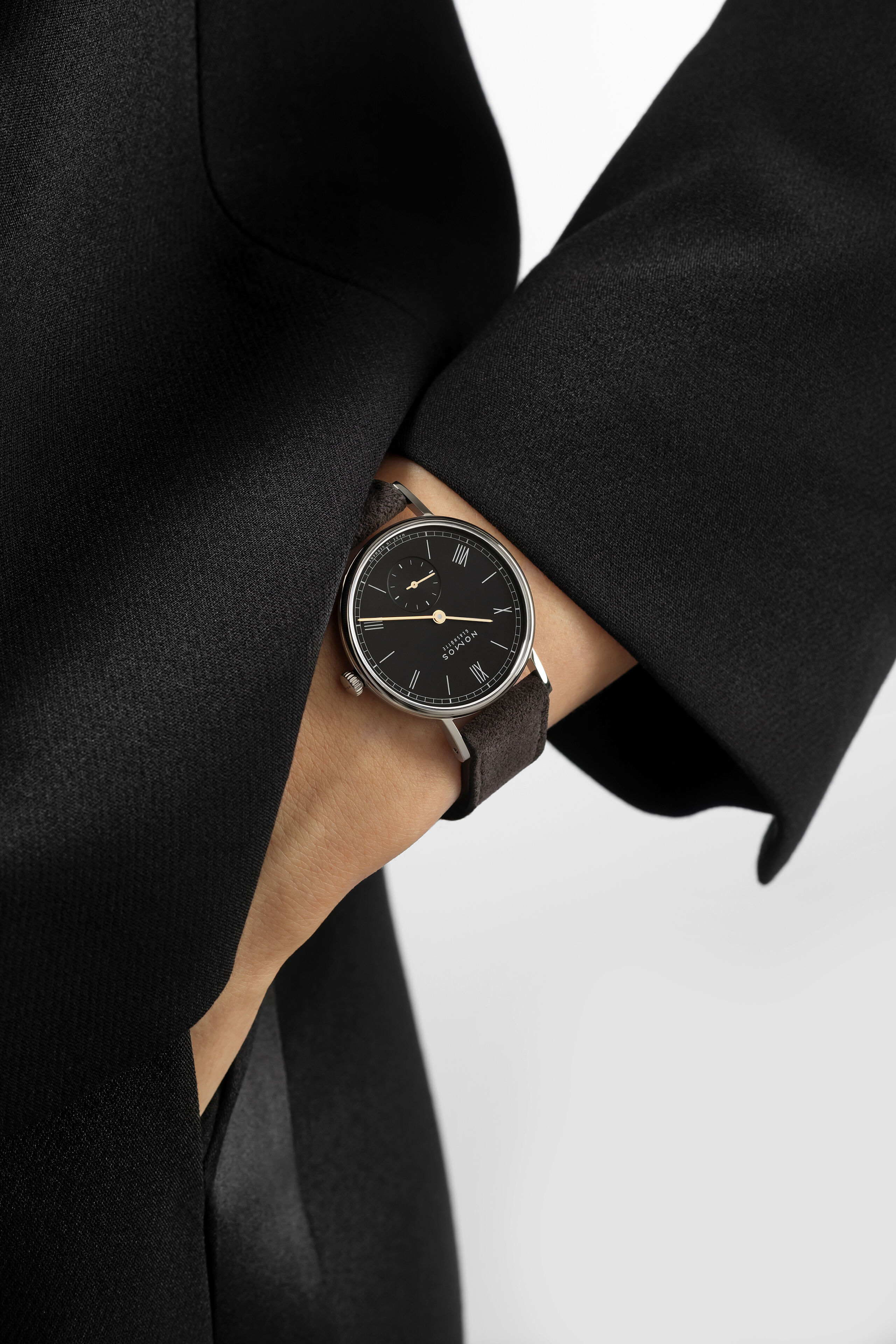 Ladies' watch  NOMOS GLASHÜTTE, Ludwig 33 Noir / 32.80mm, SKU: 226 | watchphilosophy.co.uk