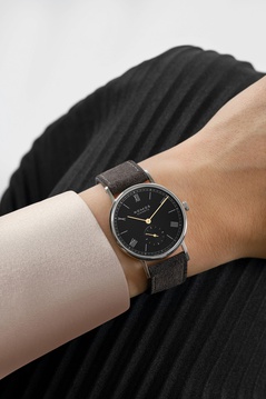 Ladies' watch  NOMOS GLASHÜTTE, Ludwig 33 Noir / 32.80mm, SKU: 226 | watchphilosophy.co.uk