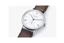Men's watch / unisex  NOMOS GLASHÜTTE, Ludwig 38 Enamel White / 37.5mm, SKU: 236 | watchphilosophy.co.uk