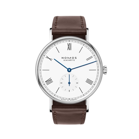 Men's watch / unisex  NOMOS GLASHÜTTE, Ludwig 38 Enamel White / 37.5mm, SKU: 236 | watchphilosophy.co.uk