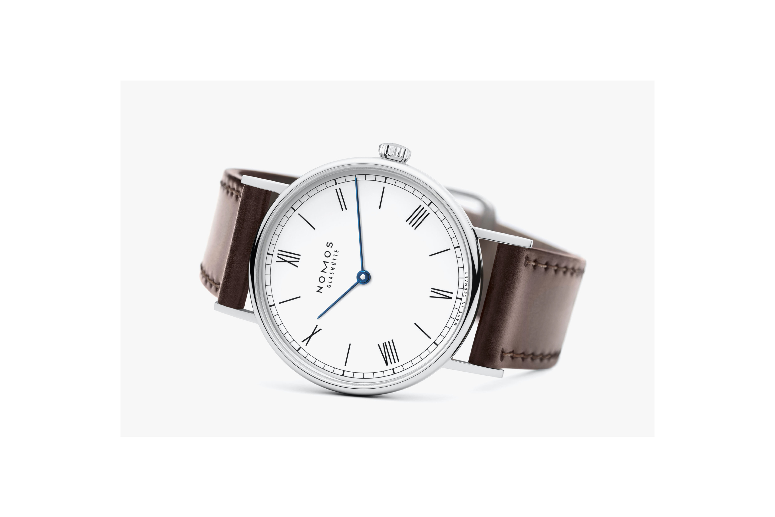 Ladies' watch  NOMOS GLASHÜTTE, Ludwig 33 Duo Enamel White / 32.80mm, SKU: 242 | watchphilosophy.co.uk