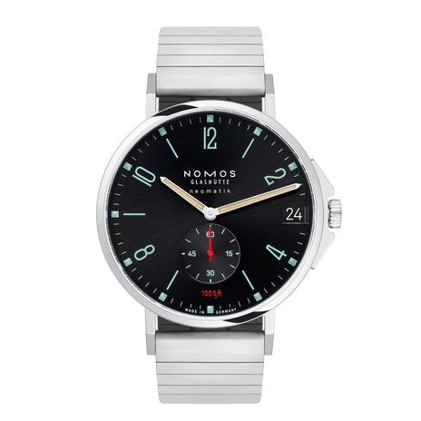 Men's watch / unisex  NOMOS GLASHÜTTE, Tangente Sport Neomatik 42 Date Marine Black / 42mm, SKU: 581 | watchphilosophy.co.uk