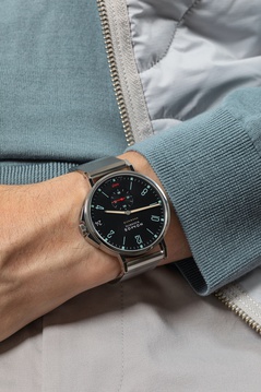 Men's watch / unisex  NOMOS GLASHÜTTE, Tangente Sport Neomatik 42 Date Marine Black / 42mm, SKU: 581 | watchphilosophy.co.uk