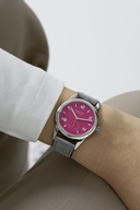 Ladies' watch  NOMOS GLASHÜTTE, Club Campus Deep Pink / 36mm, SKU: 711 | watchphilosophy.co.uk