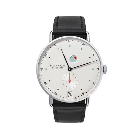 Men's watch / unisex  NOMOS GLASHÜTTE, Metro Date Power Reserve / 37mm, SKU: 1101 | watchphilosophy.co.uk