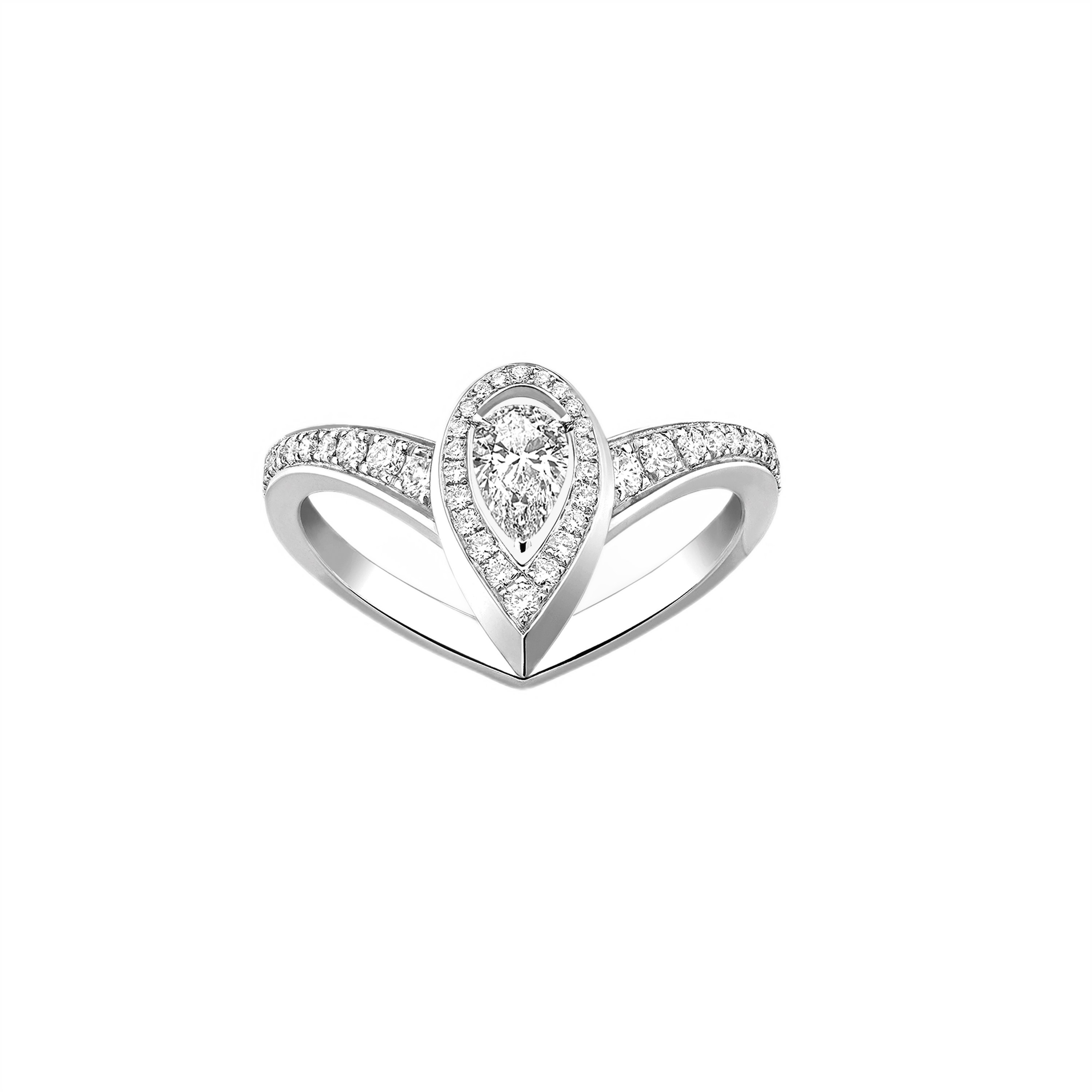 Women Jewellery  MESSIKA, Fiery White Gold Diamond Ring, SKU: 12086-WG | watchphilosophy.co.uk
