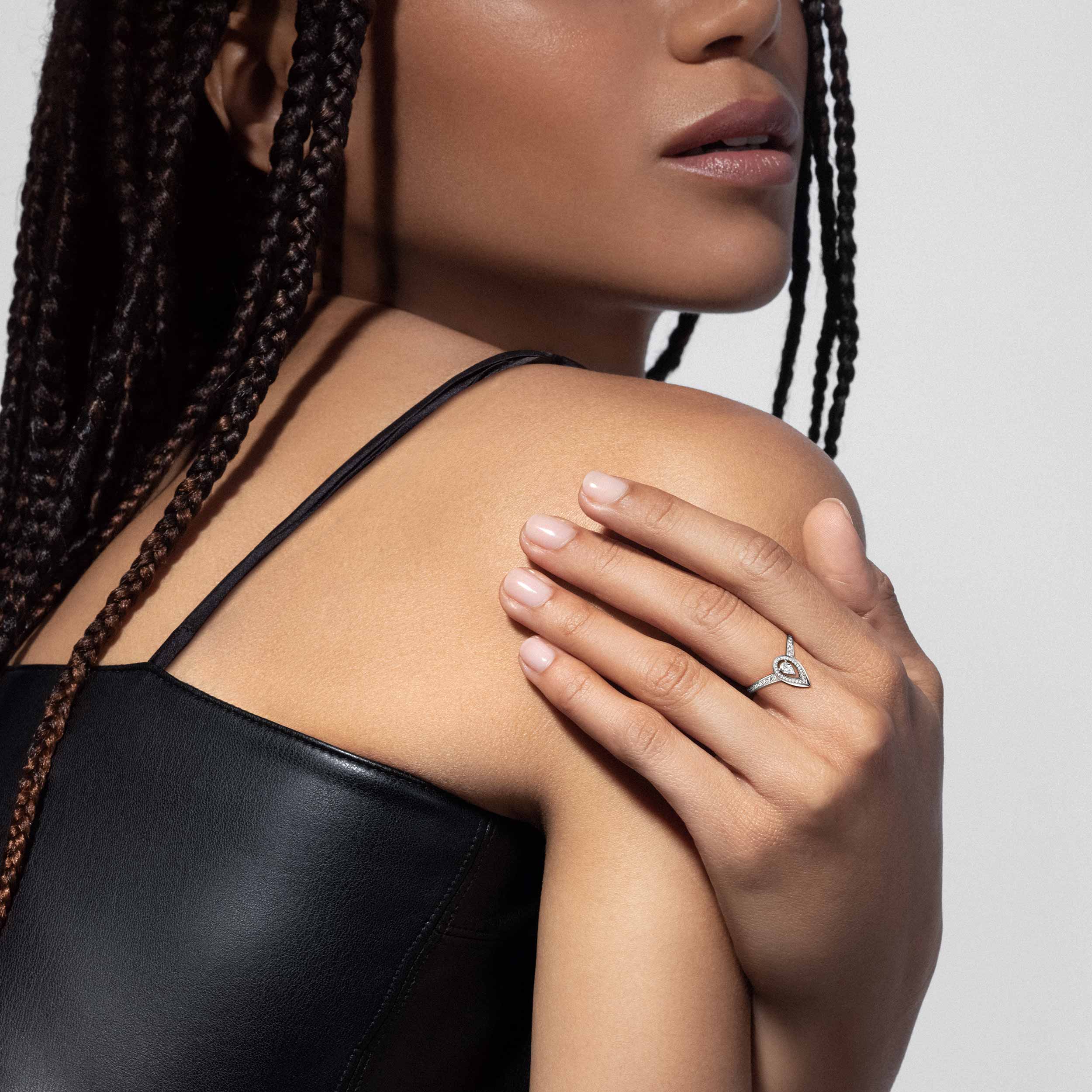 Women Jewellery  MESSIKA, Fiery White Gold Diamond Ring, SKU: 12086-WG | watchphilosophy.co.uk