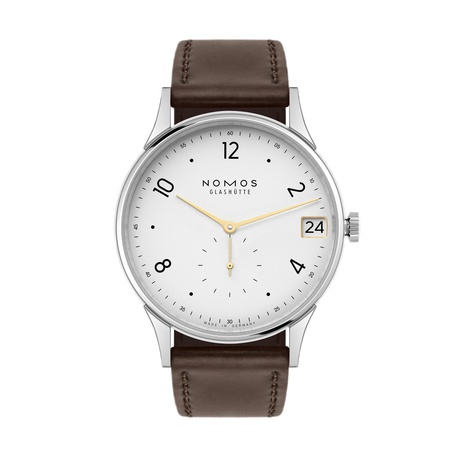 Men's watch / unisex  NOMOS GLASHÜTTE, Minimatik 39 Date Gold / 39.50mm, SKU: 1251 | watchphilosophy.co.uk