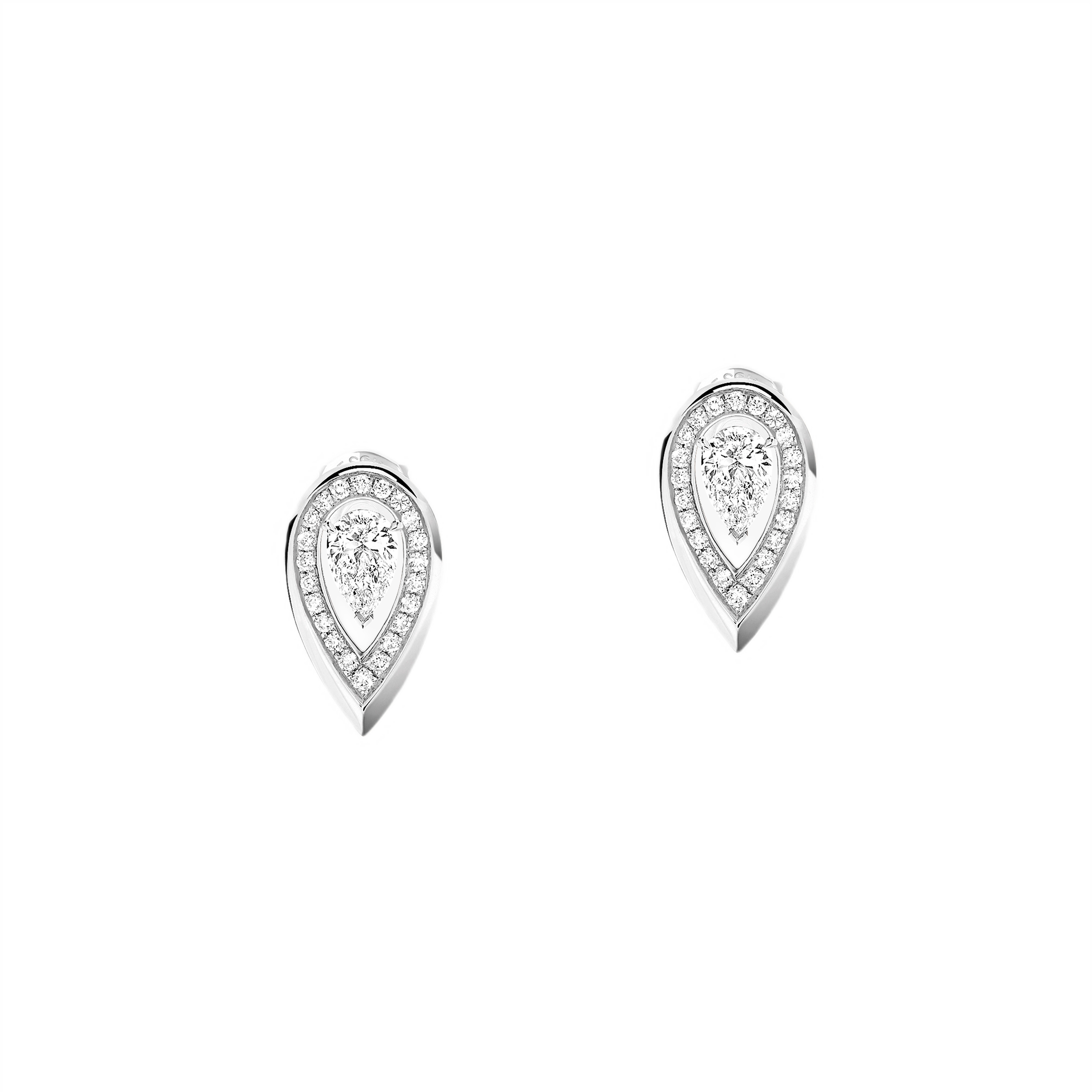 Women Jewellery  MESSIKA, Fiery White Gold Diamond Earrings, SKU: 12809-WG | watchphilosophy.co.uk