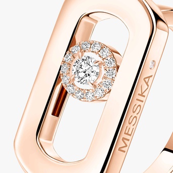 Women Jewellery  MESSIKA, So Move Pink Gold Diamond Ring, SKU: 12936-PG | watchphilosophy.co.uk