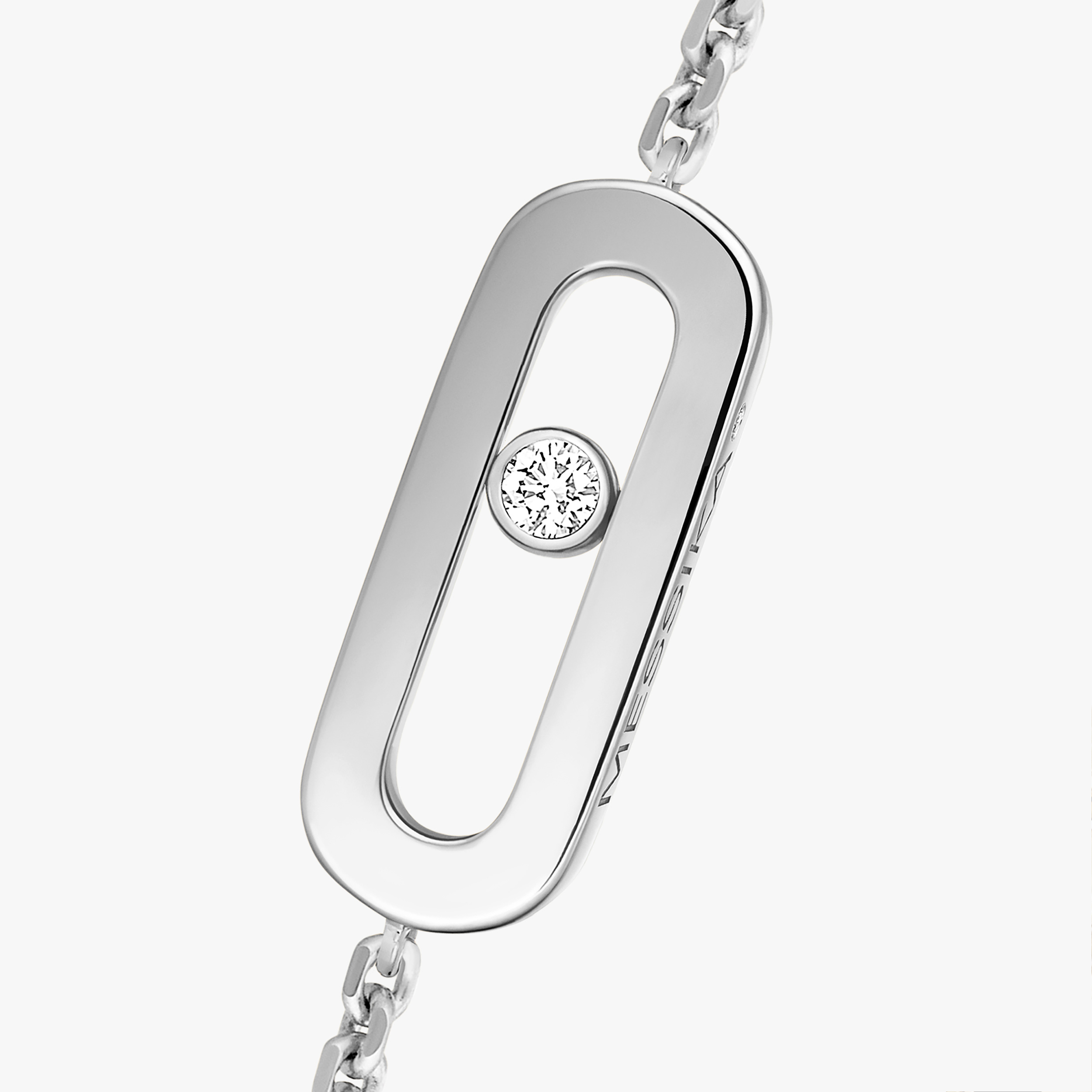 Women Jewellery  MESSIKA, Move Uno White Gold Bracelet, SKU: 14644-WG | watchphilosophy.co.uk