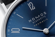 Ladies' watch  NOMOS GLASHÜTTE, Tangente Neomatik Blue Gold / 35mm, SKU: 191 | watchphilosophy.co.uk