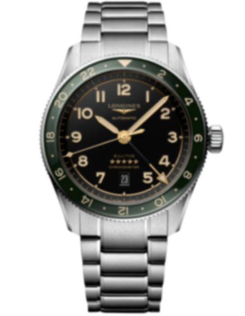 Men's watch / unisex  LONGINES, Spirit Zulu Time / 42mm, SKU: L3.812.4.63.6 | watchphilosophy.co.uk