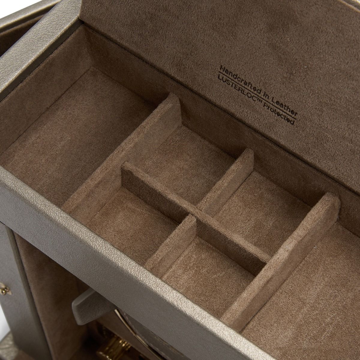  WOLF 1834, Palermo Single Watch Winder With Jewellery Storage, SKU: 213778 | watchphilosophy.co.uk