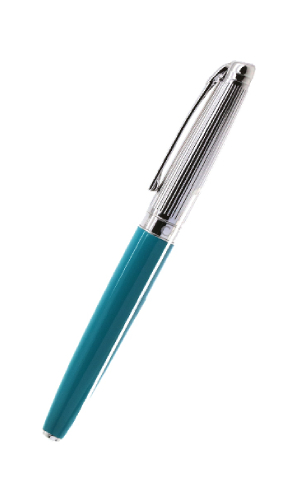  CARAN D’ACHE, Léman Bicolor Turquoise Roller Pen, SKU: 4779.171 | watchphilosophy.co.uk