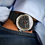 Men's watch / unisex  MÜHLE-GLASHÜTTE, 29ER Day/Date / 42.4 mm, SKU: M1-25-34-CB | watchphilosophy.co.uk