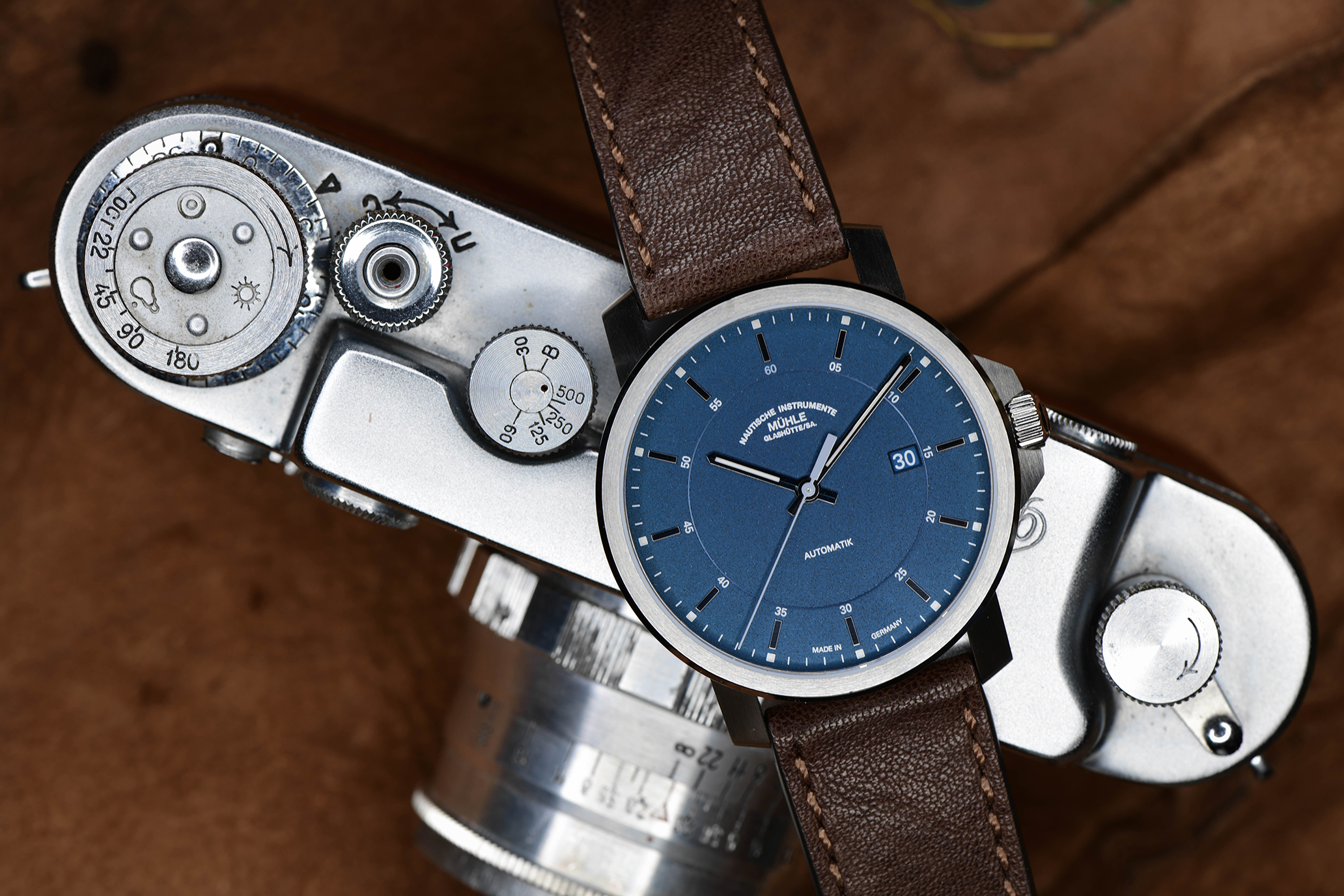 Men's watch / unisex  MÜHLE-GLASHÜTTE, 29ER Casual / 42.4 mm, SKU: M1-25-72-LB | watchphilosophy.co.uk