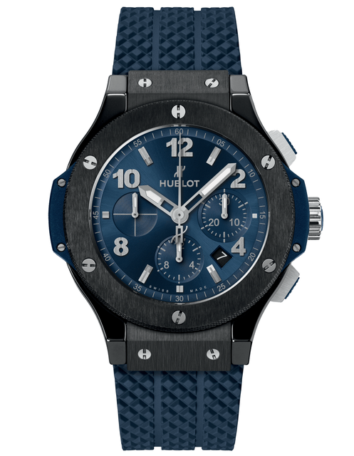 Men's watch / unisex  HUBLOT, Big Bang Original Ceramic Blue / 44mm, SKU: 301.CM.710.RX | watchphilosophy.co.uk
