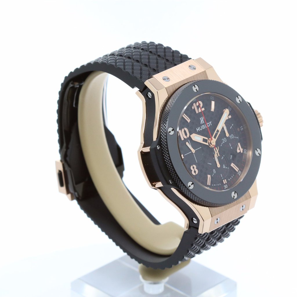 Men's watch / unisex  HUBLOT, Big Bang Original Gold Ceramic / 44mm, SKU: 301.PB.131.RX | watchphilosophy.co.uk