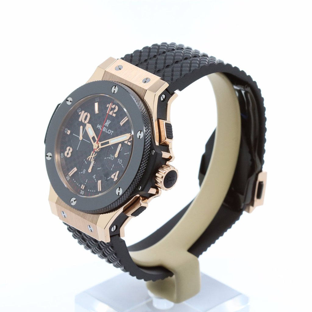 Men's watch / unisex  HUBLOT, Big Bang Original Gold Ceramic / 44mm, SKU: 301.PB.131.RX | watchphilosophy.co.uk