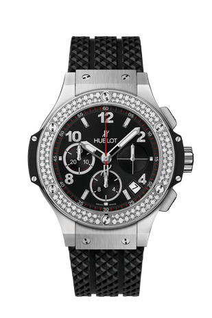 Men's watch / unisex  HUBLOT, Big Bang Steel Diamonds / 41mm, SKU: 341.SX.130.RX.114 | watchphilosophy.co.uk