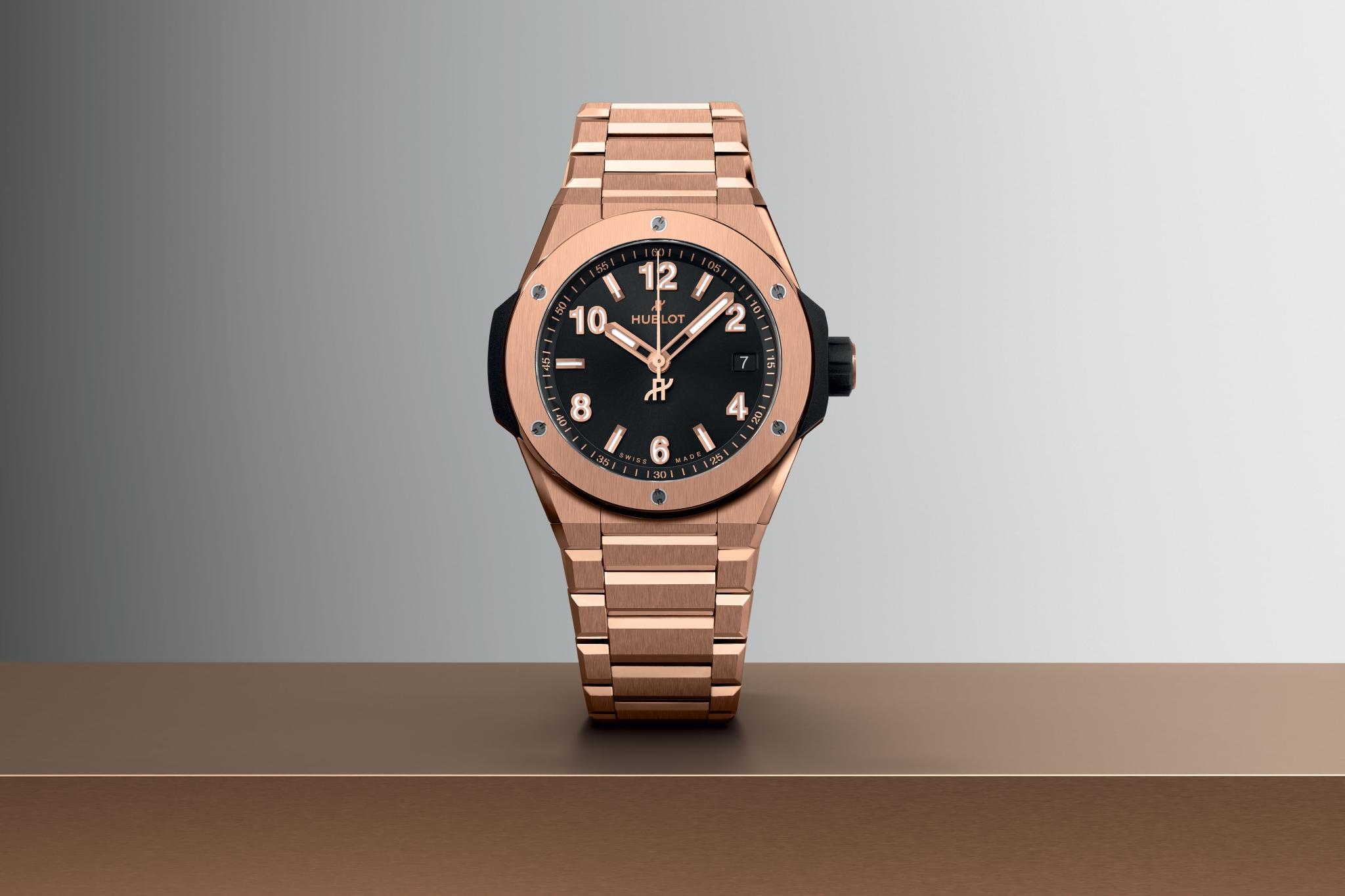 Men's watch / unisex  HUBLOT, Big Bang Integrated Time Only King Gold / 38mm, SKU: 457.OX.1280.OX | watchphilosophy.co.uk