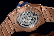 Men's watch / unisex  HUBLOT, Big Bang Integrated Time Only King Gold Blue / 38mm, SKU: 457.OX.7180.OX | watchphilosophy.co.uk