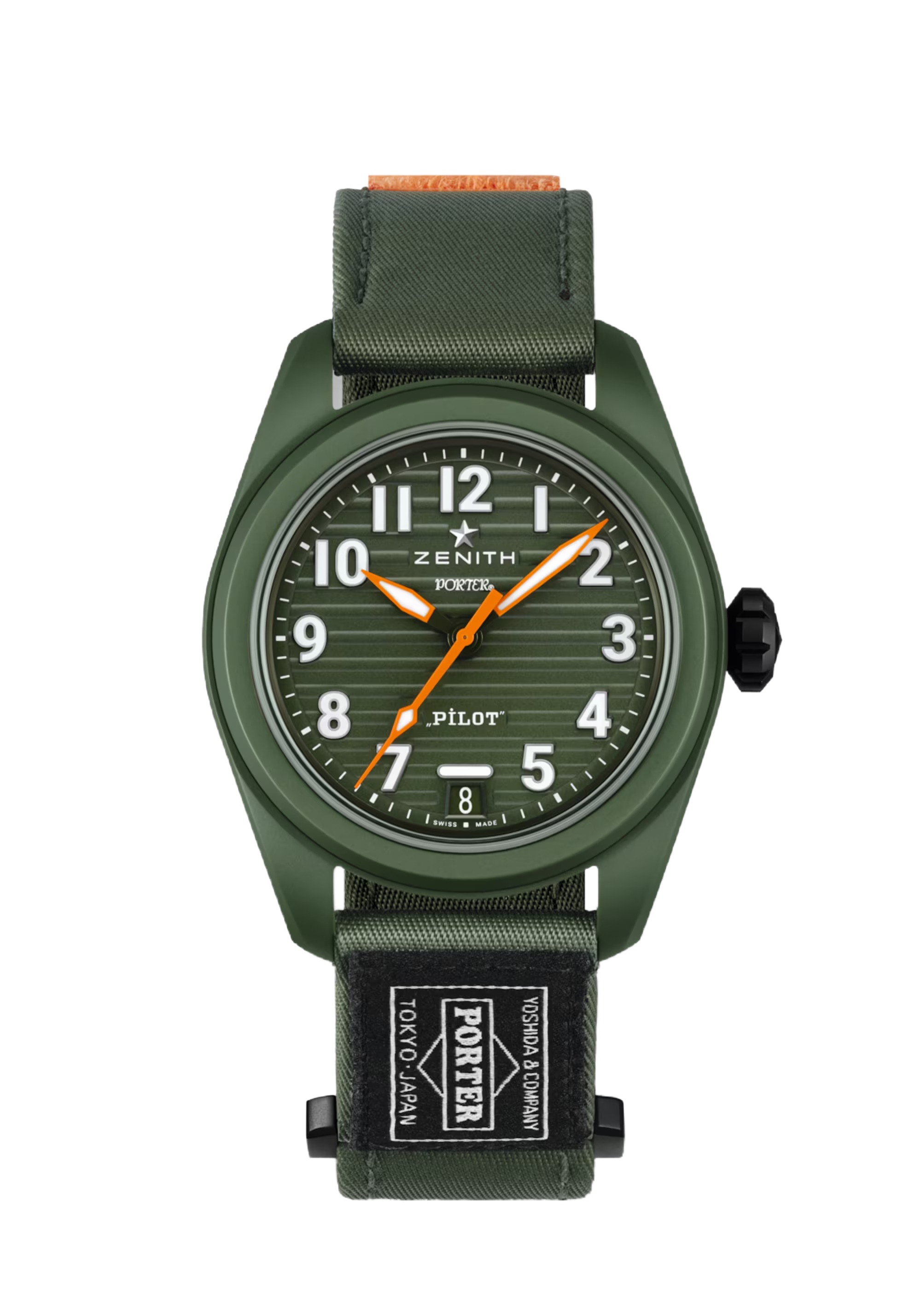 Men's watch / unisex  ZENITH, Pilot Big Date Flyback Porter Limited Edition / 40mm, SKU: 49.4001.3620/63.I001 | watchphilosophy.co.uk