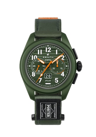 Men's watch / unisex  ZENITH, Pilot Big Date Flyback Porter Limited Edition / 42.50mm, SKU: 49.4001.3652/63.I001 | watchphilosophy.co.uk