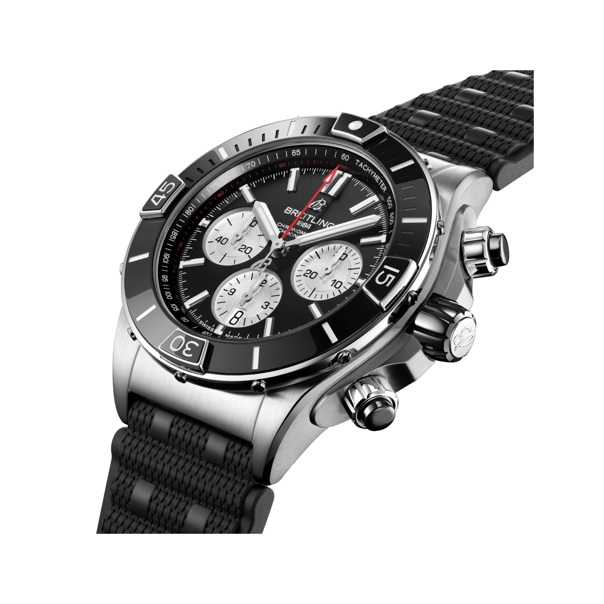 Men's watch / unisex  BREITLING, Super Chronomat B01 / 44mm, SKU: AB0136251B1S1 | watchphilosophy.co.uk