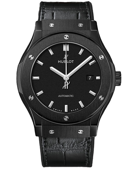 Men's watch / unisex  HUBLOT, Classic Fusion Black Magic / 42mm, SKU: 542.CM.1171.LR | watchphilosophy.co.uk