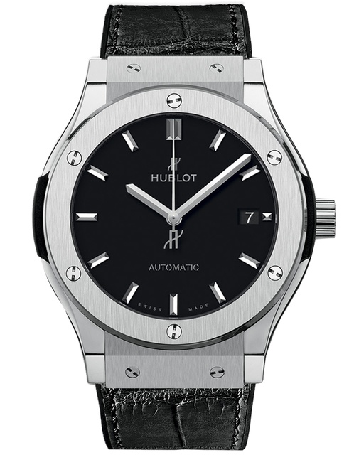 Men's watch / unisex  HUBLOT, Classic Fusion Titanium / 45mm, SKU: 511.NX.1171.LR | watchphilosophy.co.uk