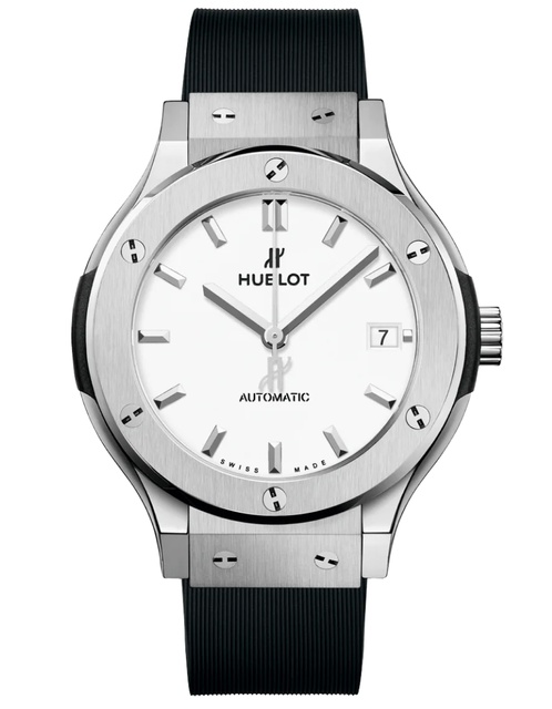 Men's watch / unisex  HUBLOT, Classic Fusion Titanium Opalin / 38mm, SKU: 565.NX.2611.RX | watchphilosophy.co.uk