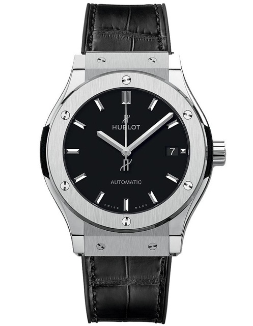 Ladies' watch  HUBLOT, Classic Fusion Titanium / 33mm, SKU: 581.NX.1470.LR | watchphilosophy.co.uk