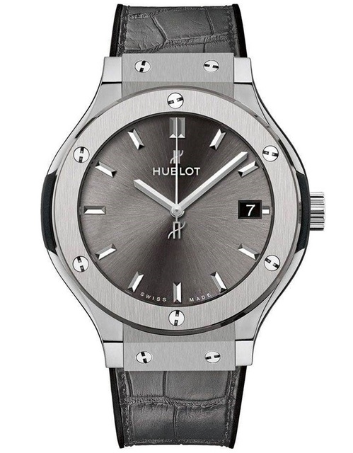 Ladies' watch  HUBLOT, Classic Fusion Racing Grey / 33mm, SKU: 581.NX.7071.LR | watchphilosophy.co.uk