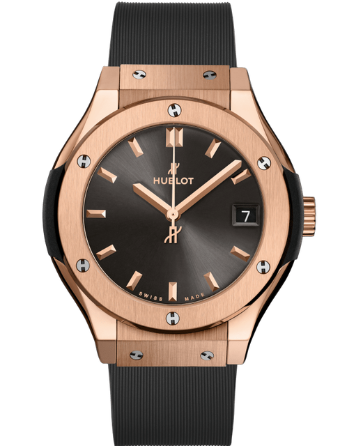 Ladies' watch  HUBLOT, Classic Fusion Racing Grey King Gold / 33mm, SKU: 581.OX.7081.RX | watchphilosophy.co.uk