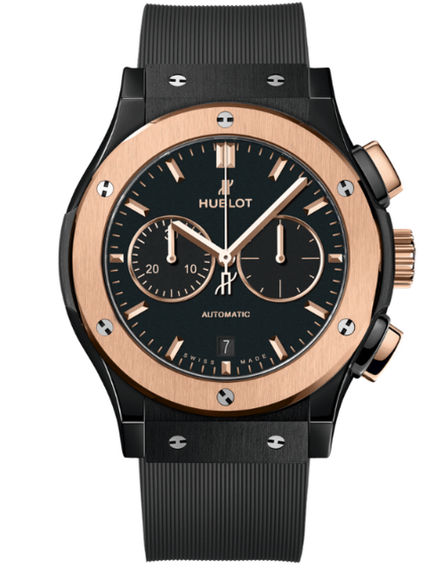 Men's watch / unisex  HUBLOT, Classic Fusion Chronograph Ceramic King Gold / 42mm, SKU: 541.CO.1181.RX | watchphilosophy.co.uk