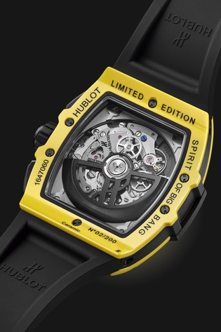 Men's watch / unisex  HUBLOT, Spirit Of Big Bang Yellow Magic / 42mm, SKU: 642.CY.011Y.RX | watchphilosophy.co.uk