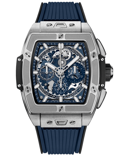Men's watch / unisex  HUBLOT, Spirit Of Big Bang Titanium Blue / 42mm, SKU: 642.NX.7170.RX | watchphilosophy.co.uk