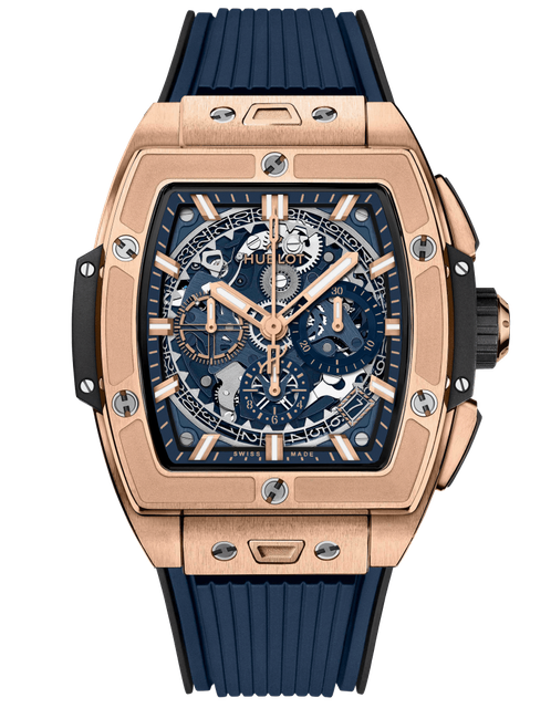 Men's watch / unisex  HUBLOT, Spirit Of Big Bang King Gold Blue / 42mm, SKU: 642.OX.7180.RX | watchphilosophy.co.uk