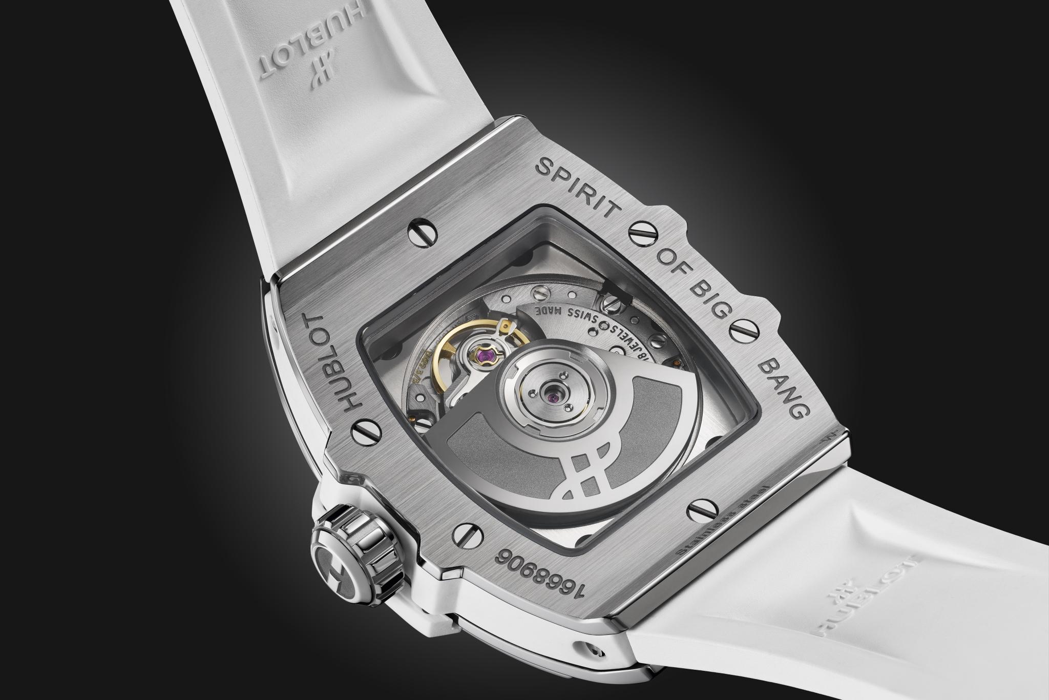 Ladies' watch  HUBLOT, Spirit of Big Bang Steel White Diamonds / 32mm, SKU: 682.SE.2010.RW.1204 | watchphilosophy.co.uk